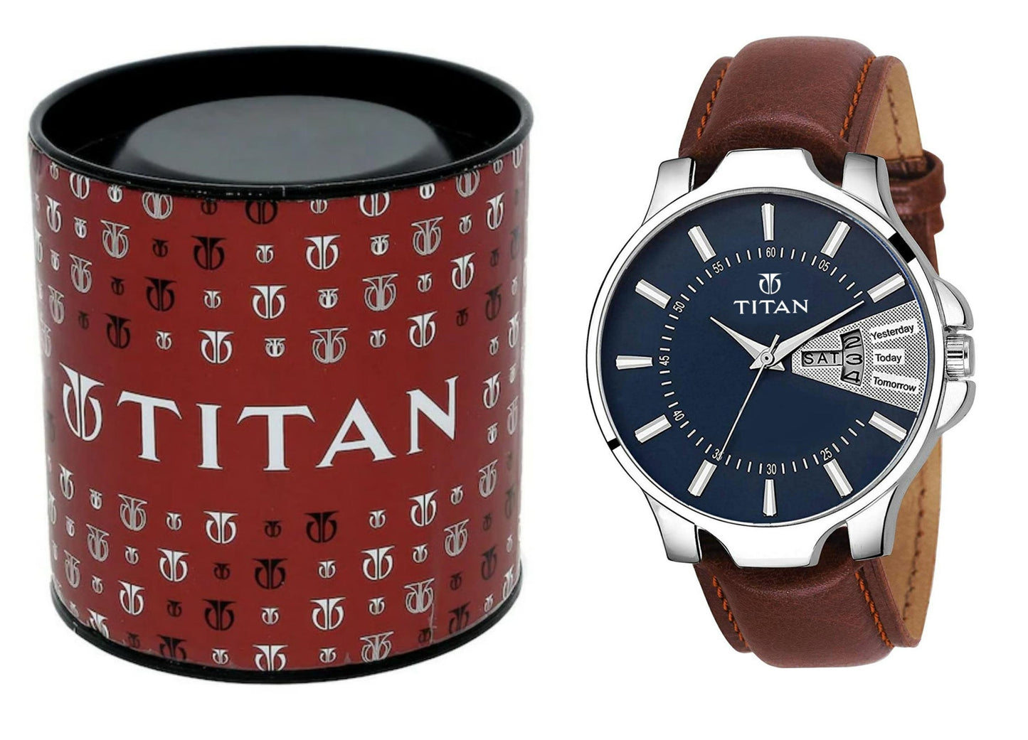 Analog Stylish Watch for Men – Unique Design with Premium Leather Strap