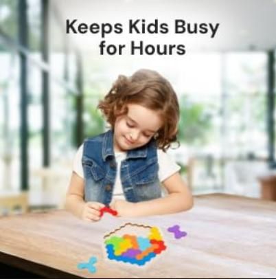 Todfod Wooden Puzzle Set for Kids – Pack of 2 Educational Learning Toys